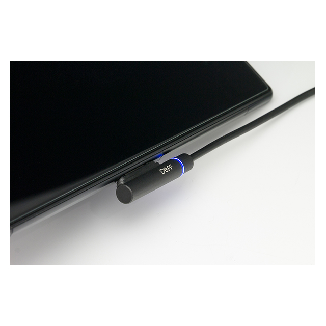 【XPERIA Z3/Z3 Compact/Z2/A2/ZL2/Z2 Tablet/Z1 f/Z1/Z Ultra】TRAVEL BIZ Xperia マグネット式充電ケーブル ブラック 1.0mサブ画像