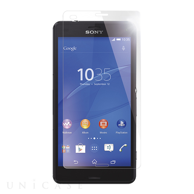 【XPERIA Z3 Compact フィルム】High Grade Glass Screen Protector 0.33mm 表面