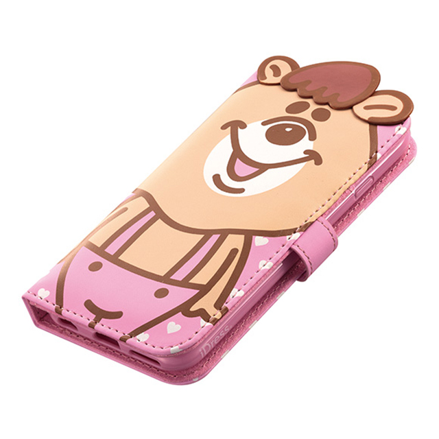 【iPhone6s/6 ケース】KUMATANダイアリーカバー ピンクサブ画像