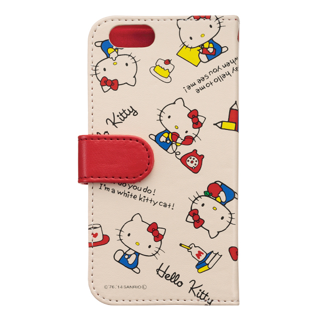 【iPhone6s/6 ケース】ハローキティダイアリーカバー (KT総柄)goods_nameサブ画像