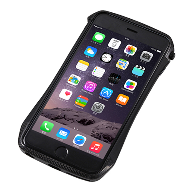 【iPhone6s Plus/6 Plus ケース】CLEAVE Hybrid Bumper (Carbon＆Black)サブ画像