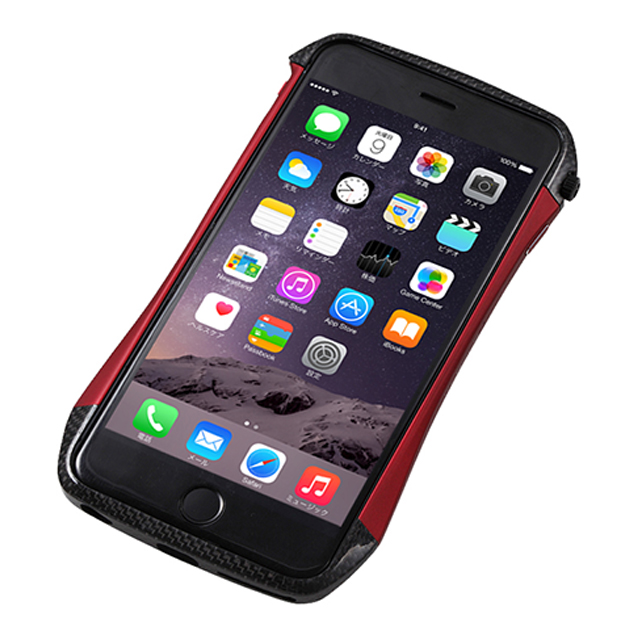 【iPhone6s Plus/6 Plus ケース】CLEAVE Hybrid Bumper (Carbon＆Red)goods_nameサブ画像