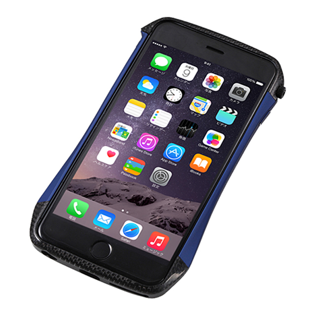 【iPhone6s Plus/6 Plus ケース】CLEAVE Hybrid Bumper (Carbon＆Blue)goods_nameサブ画像