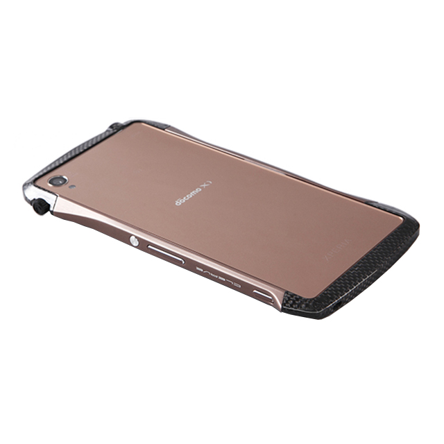 【XPERIA Z3 ケース】CLEAVE Hybrid Bumper Carbon＆Copperサブ画像