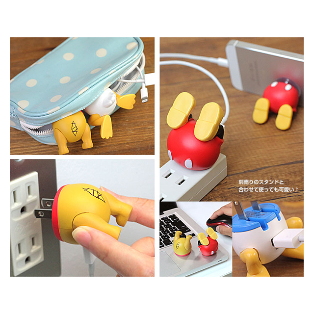 ディズニーキャラクター Usb Ac充電器 おしりシリーズ ミッキー Hamee Iphoneケースは Unicase