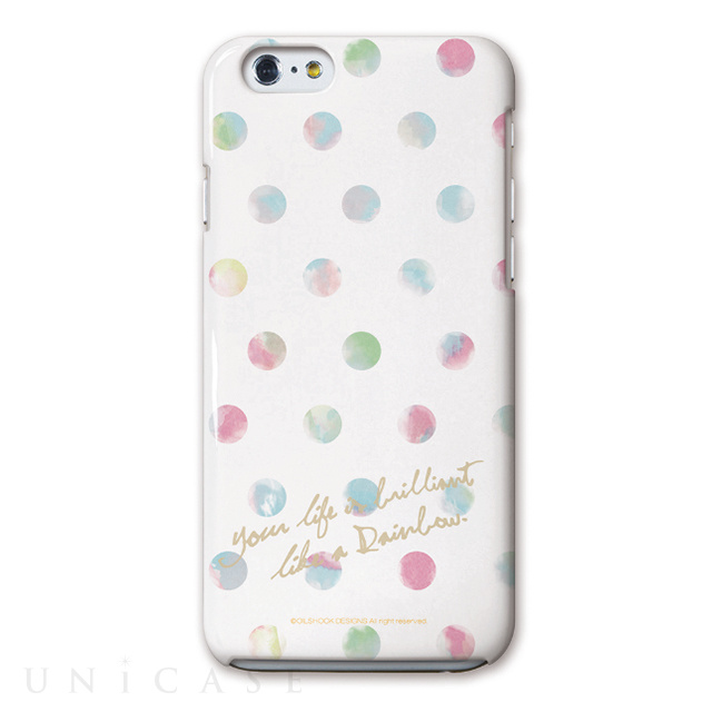 【iPhone6s/6 ケース】Collabone Rainbow dots