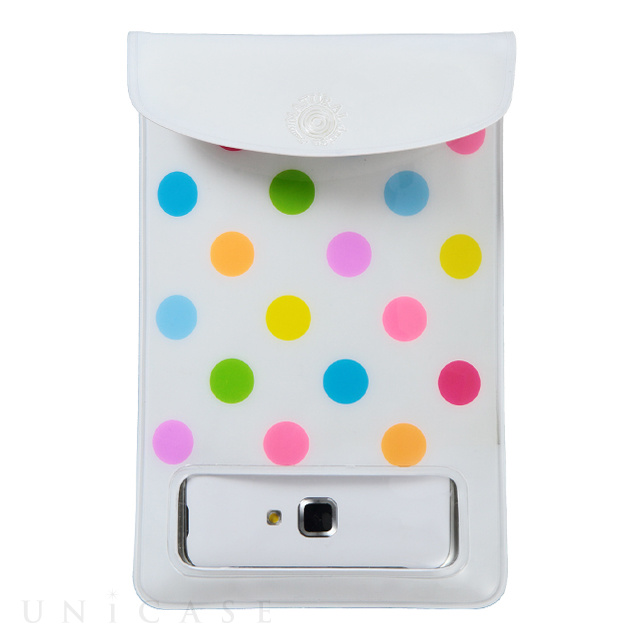 Water Proof (Colorful Drop White)