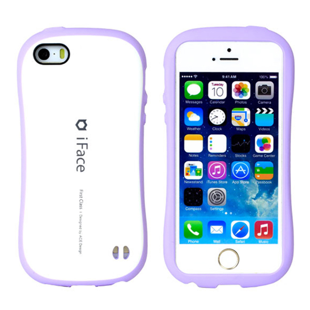 【iPhone6s/6 ケース】iFace First Class Pastelケース(ホワイト/パープル)サブ画像