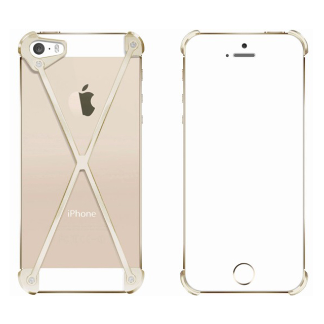 【iPhoneSE(第1世代)/5s/5 ケース】RADIUS case (All Gold X)goods_nameサブ画像