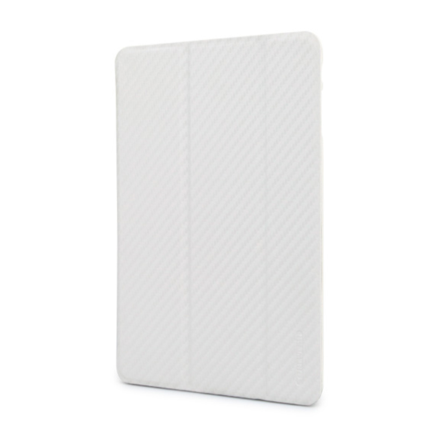 【iPad mini3/2/1 ケース】CarbonLook SHELL with Front cover for iPad mini カーボンホワイトgoods_nameサブ画像