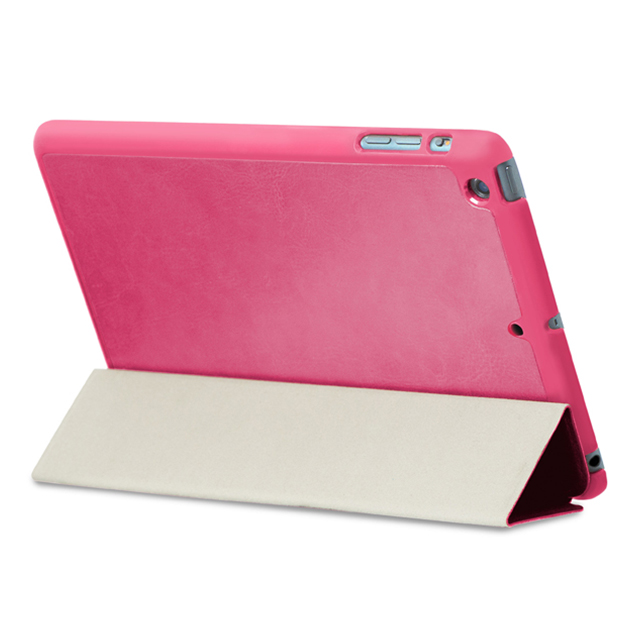 【iPad mini3/2/1 ケース】LeatherLook SHELL with Front cover for iPad mini ジェットブラックサブ画像