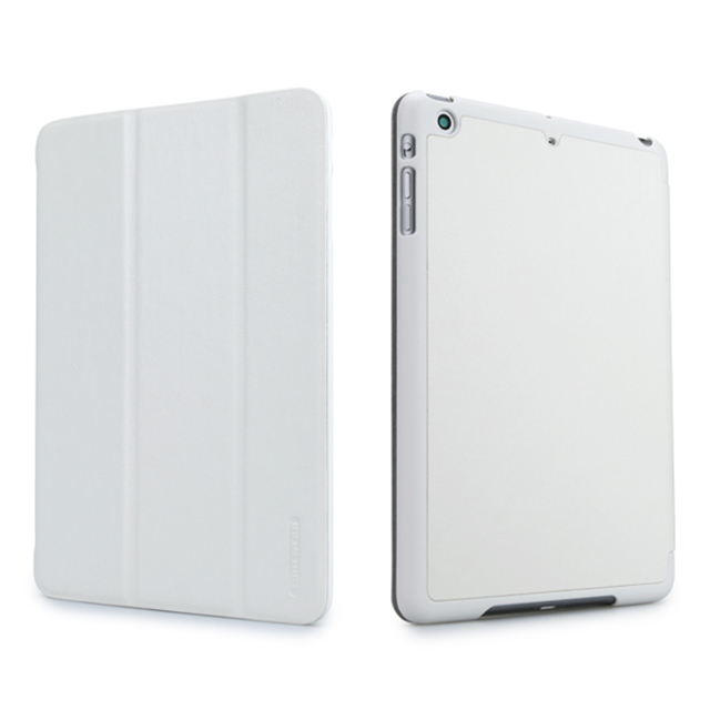 【iPad mini3/2/1 ケース】LeatherLook SHELL with Front cover for iPad mini スノーホワイトgoods_nameサブ画像