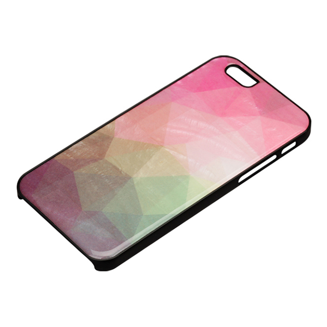 【iPhone6s/6 ケース】天然貝ケース (Water flower/ブラックフレーム)goods_nameサブ画像