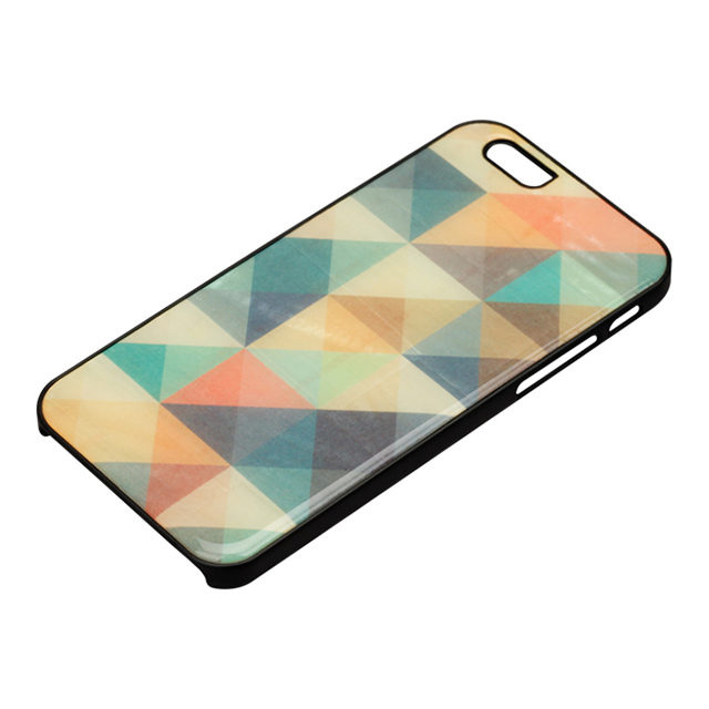 【iPhone6s/6 ケース】天然貝ケース (Mosaic/ブラックフレーム)goods_nameサブ画像