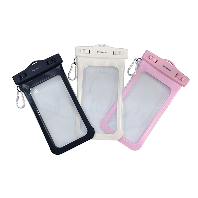 Waterproof iPhone/SmartPhone Case(カラビナ付) (ブラック)サブ画像