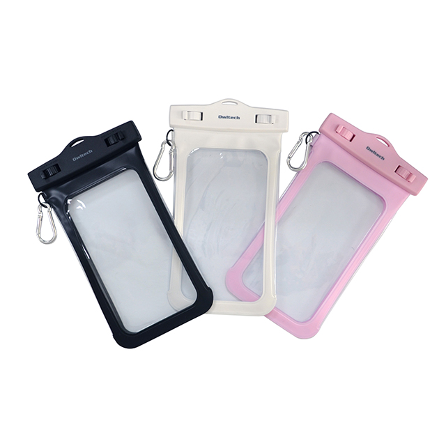Waterproof iPhone/SmartPhone Case(カラビナ付)  (ピンク)サブ画像