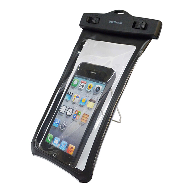 Waterproof iPhone/SmartPhone Case(クリップ＆スタンド付) (ブラック)goods_nameサブ画像
