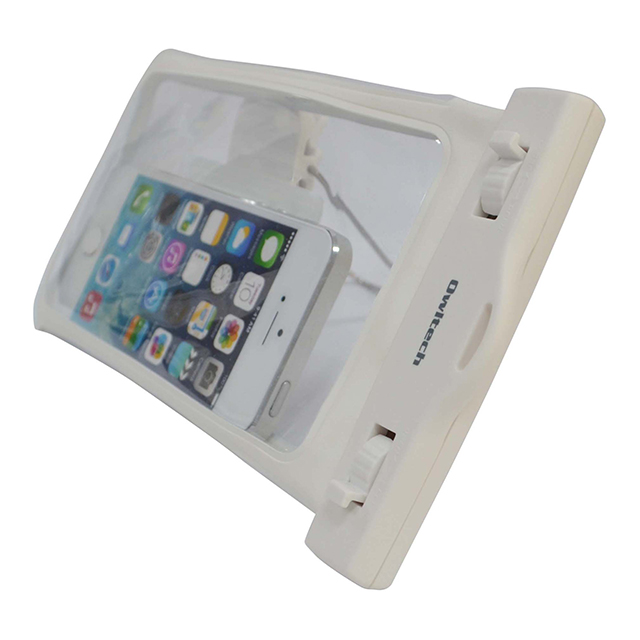 Waterproof iPhone/SmartPhone Case(クリップ＆スタンド付) (ホワイト)goods_nameサブ画像