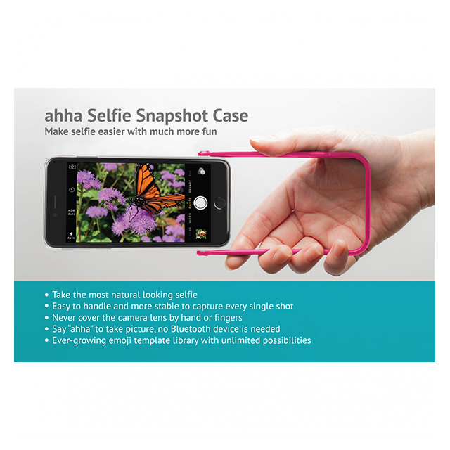 【iPhone6s/6 ケース】Snapshot Case SELFIE Clear / Blackサブ画像