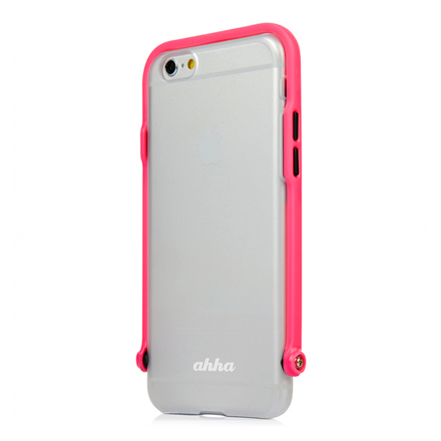 【iPhone6s/6 ケース】Snapshot Case SELFIE Clear / Fuchsiaサブ画像