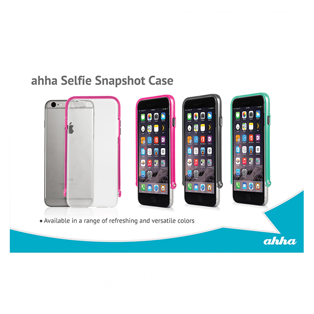 【iPhone6s/6 ケース】Snapshot Case SELFIE Clear / Fuchsiaサブ画像