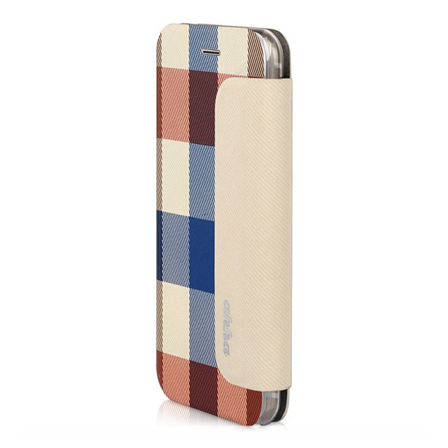 【iPhone6s/6 ケース】Fashion Flip Case CONRAN Creamy Checkerサブ画像