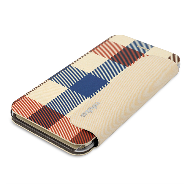 【iPhone6s/6 ケース】Fashion Flip Case CONRAN Creamy Checkerサブ画像