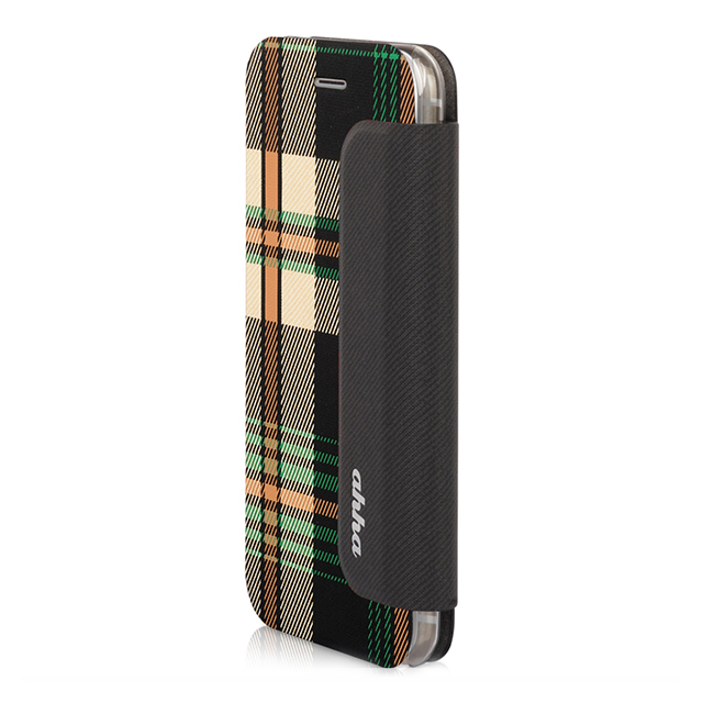 【iPhone6s/6 ケース】Fashion Flip Case CONRAN Green Checkerサブ画像