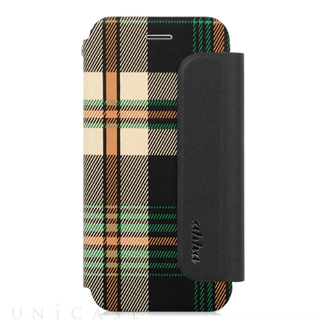 【iPhone6s/6 ケース】Fashion Flip Case CONRAN Green Checker