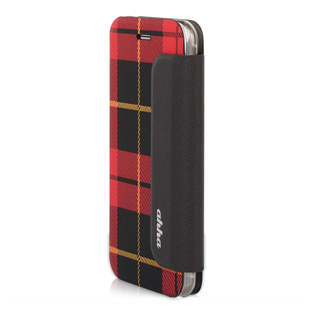 【iPhone6s/6 ケース】Fashion Flip Case CONRAN Red Checkerサブ画像