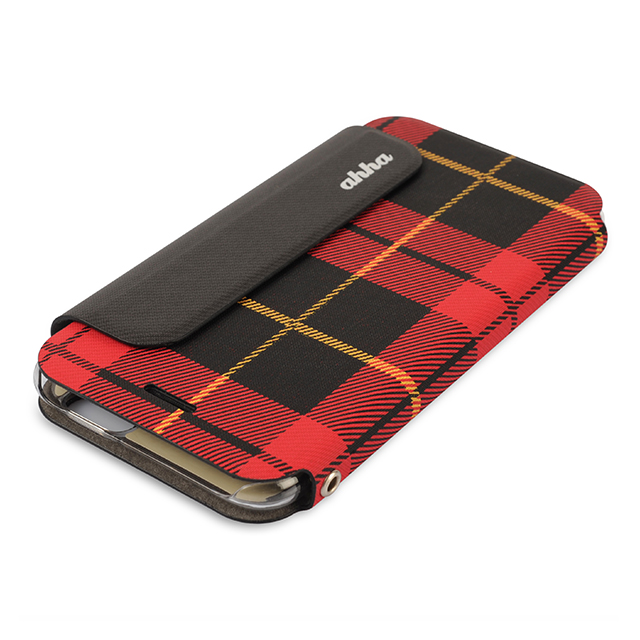 【iPhone6s/6 ケース】Fashion Flip Case CONRAN Red Checkerサブ画像