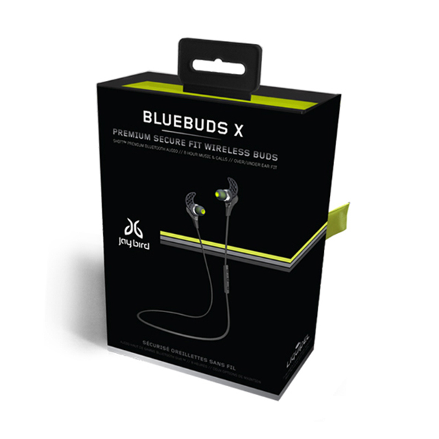 【ワイヤレスイヤホン】BlueBuds X Bluetooth イヤホン (ミッドナイトブラック)