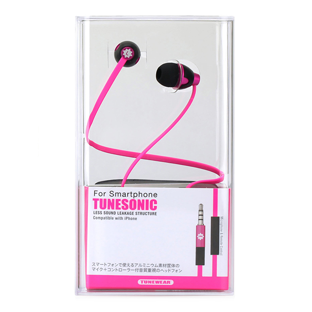 TUNESONIC for スマートフォン ピンク/ブラックサブ画像