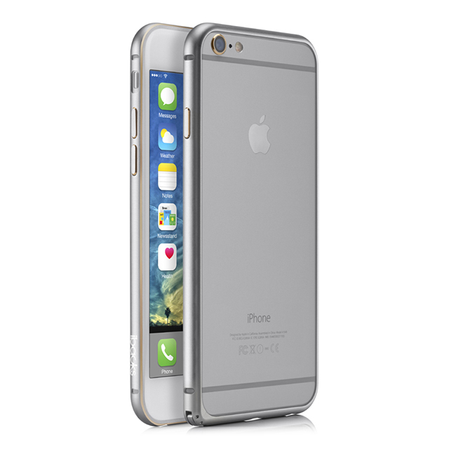 【iPhone6 Plus ケース】Essence Bumper / Silver (with Gold Edge)サブ画像