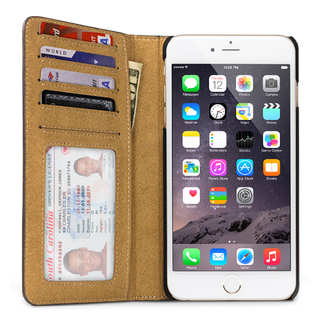 【iPhone6s Plus/6 Plus ケース】BookBook (クラシックブラック)goods_nameサブ画像