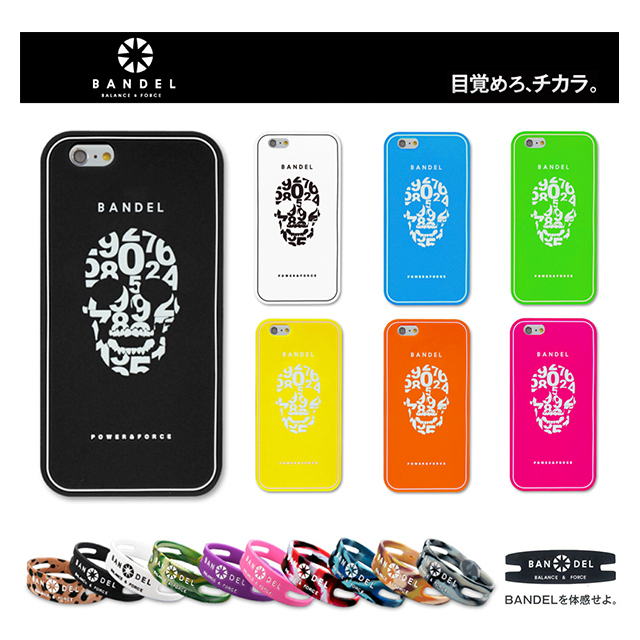 【iPhone6s/6 ケース】BANDEL Skull （White）サブ画像