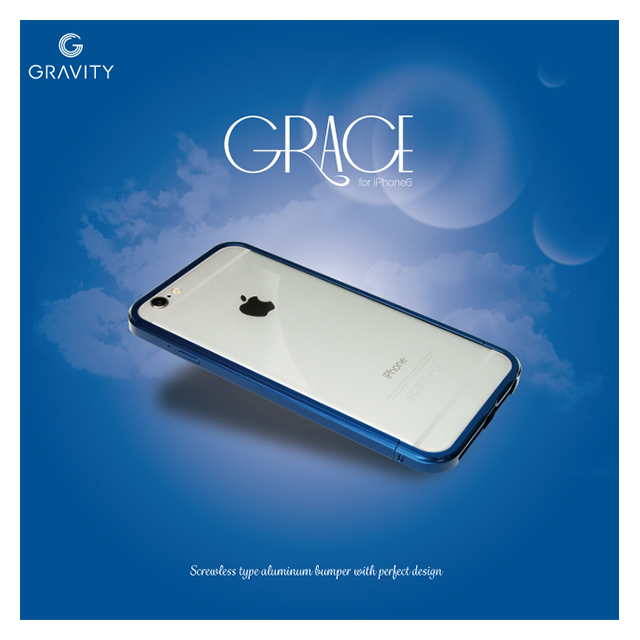 【iPhone6s/6 ケース】GRACE (ブルー)サブ画像