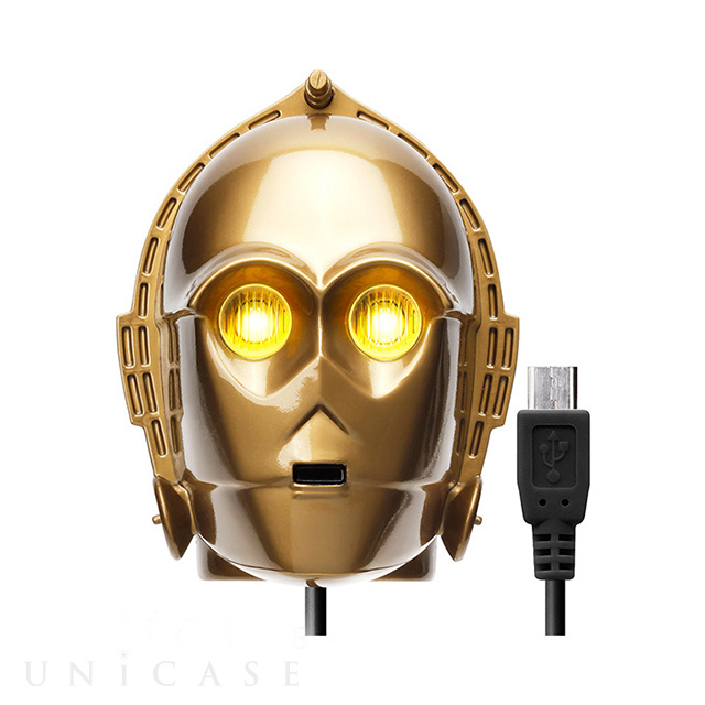 STARWARS microUSBコネクターAC充電器2A (C-3PO)