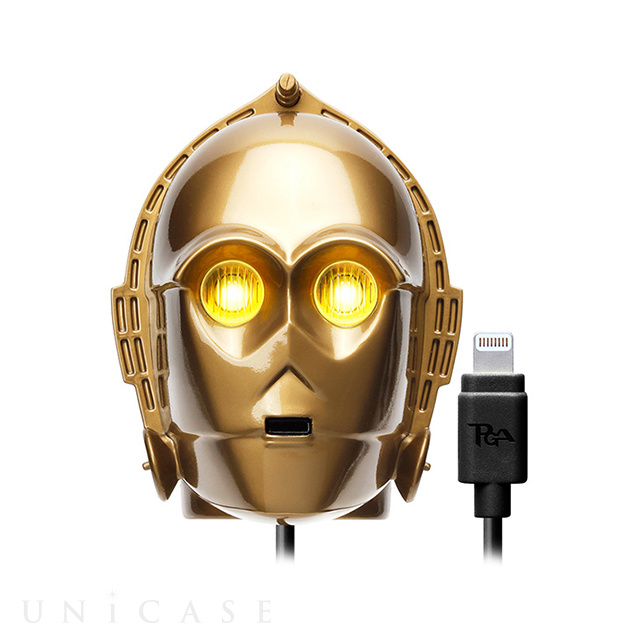 STARWARS LightningコネクターAC充電器2.1A (C-3PO)