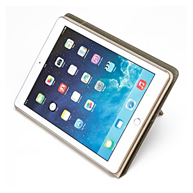 【iPad Air2 ケース】Cambridge Diary カーキgoods_nameサブ画像