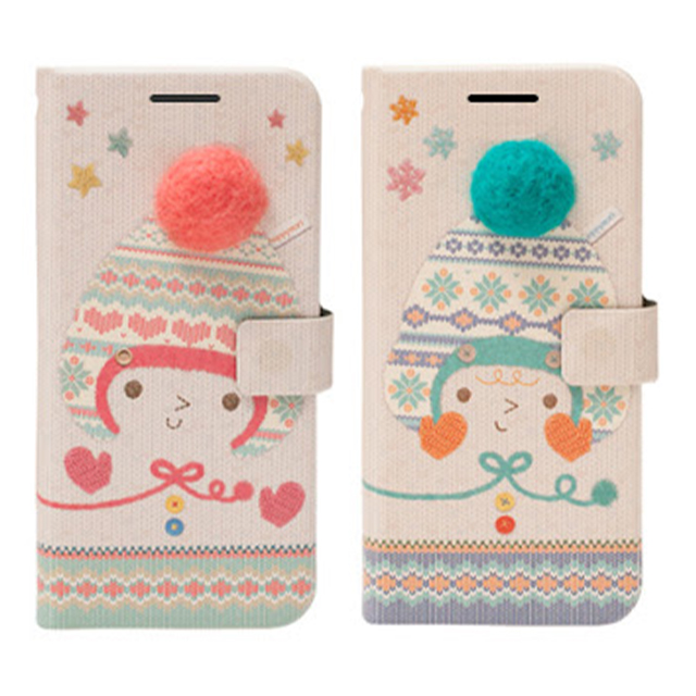 【iPhone6s Plus/6 Plus ケース】Bobble Hat Diary (ピンク)goods_nameサブ画像