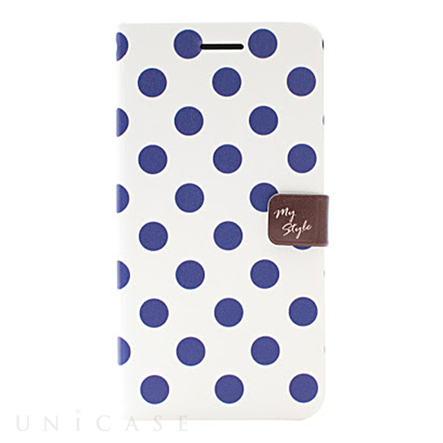 【iPhone6s Plus/6 Plus ケース】Style Dot Diary (ネイビー)