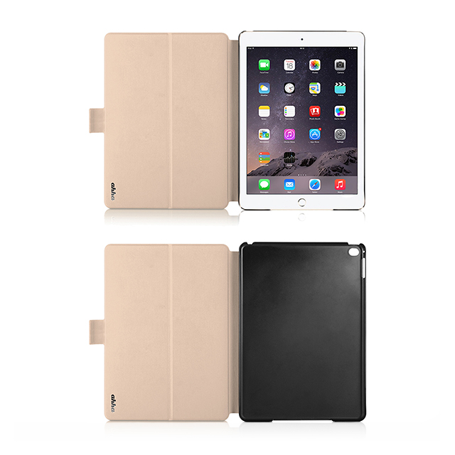 【iPad Air2 ケース】Dual Face Flip Case SYKES BASIC Champagne Gold/Space Greygoods_nameサブ画像