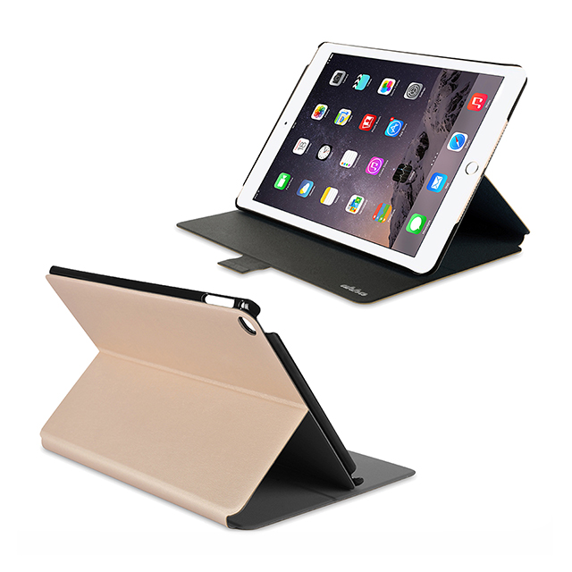 【iPad Air2 ケース】Dual Face Flip Case SYKES BASIC Champagne Gold/Space Greygoods_nameサブ画像