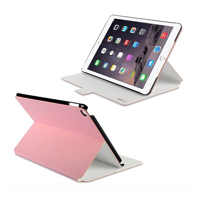 【iPad Air2 ケース】Dual Face Flip Case SYKES BASIC Pale Pink/Sugar Whitegoods_nameサブ画像