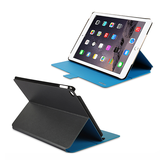 【iPad Air2 ケース】Dual Face Flip Case SYKES BASIC Space Grey/Ocean Bluegoods_nameサブ画像