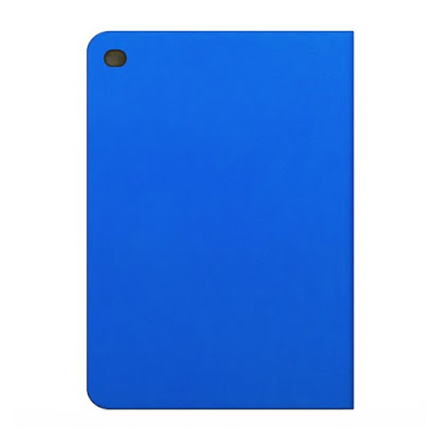 【iPad Air2 ケース】D5 Calf Skin Leather Diary ブルーサブ画像