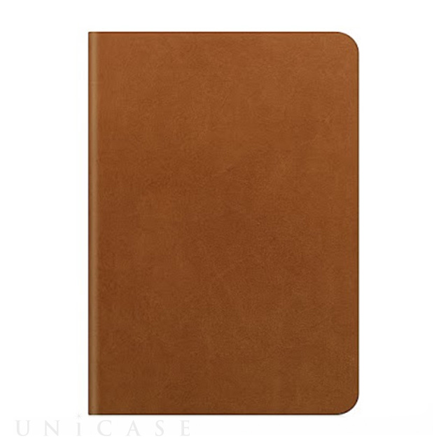 【iPad Air2 ケース】D5 Calf Skin Leather Diary タンブラウン