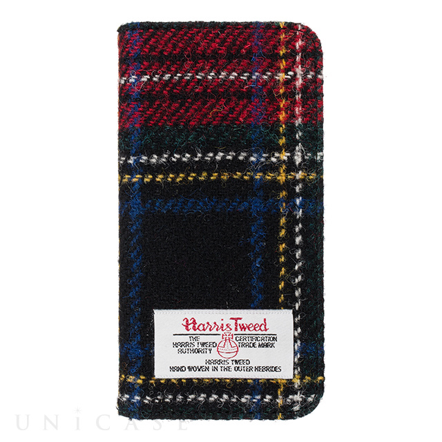 【iPhone6s/6 ケース】ファブリックカバー Harris Tweed (レッド)