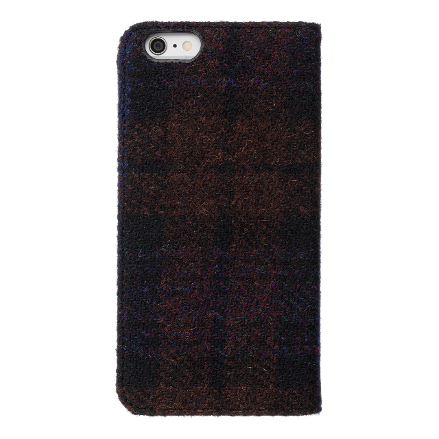 【iPhone6s Plus/6 Plus ケース】ファブリックカバー Harris Tweed (ブラック)サブ画像